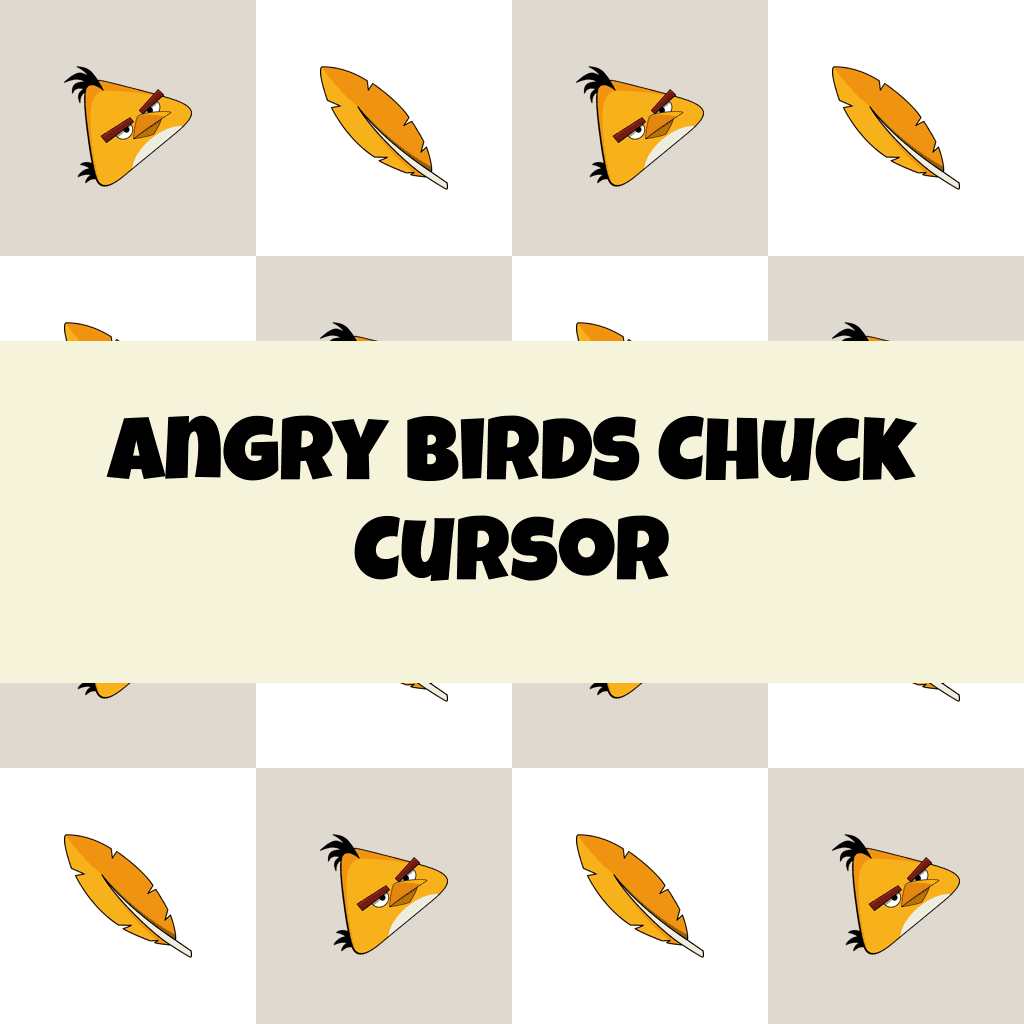 Preview Angry Birds Chuck cursor custom cursor pack