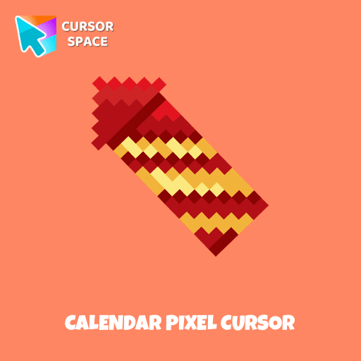 Calendar Pixel cursor pointer cursor